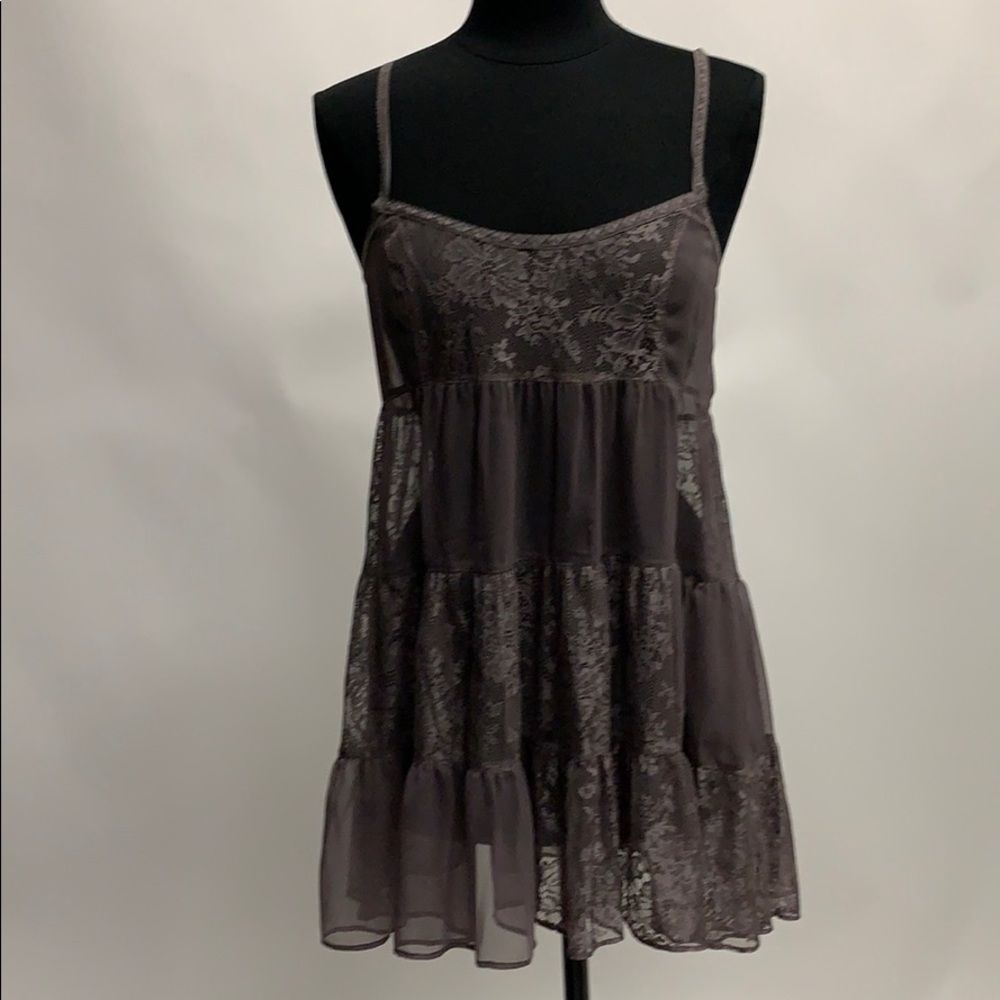 Intimately by Free People taupe lace camisole